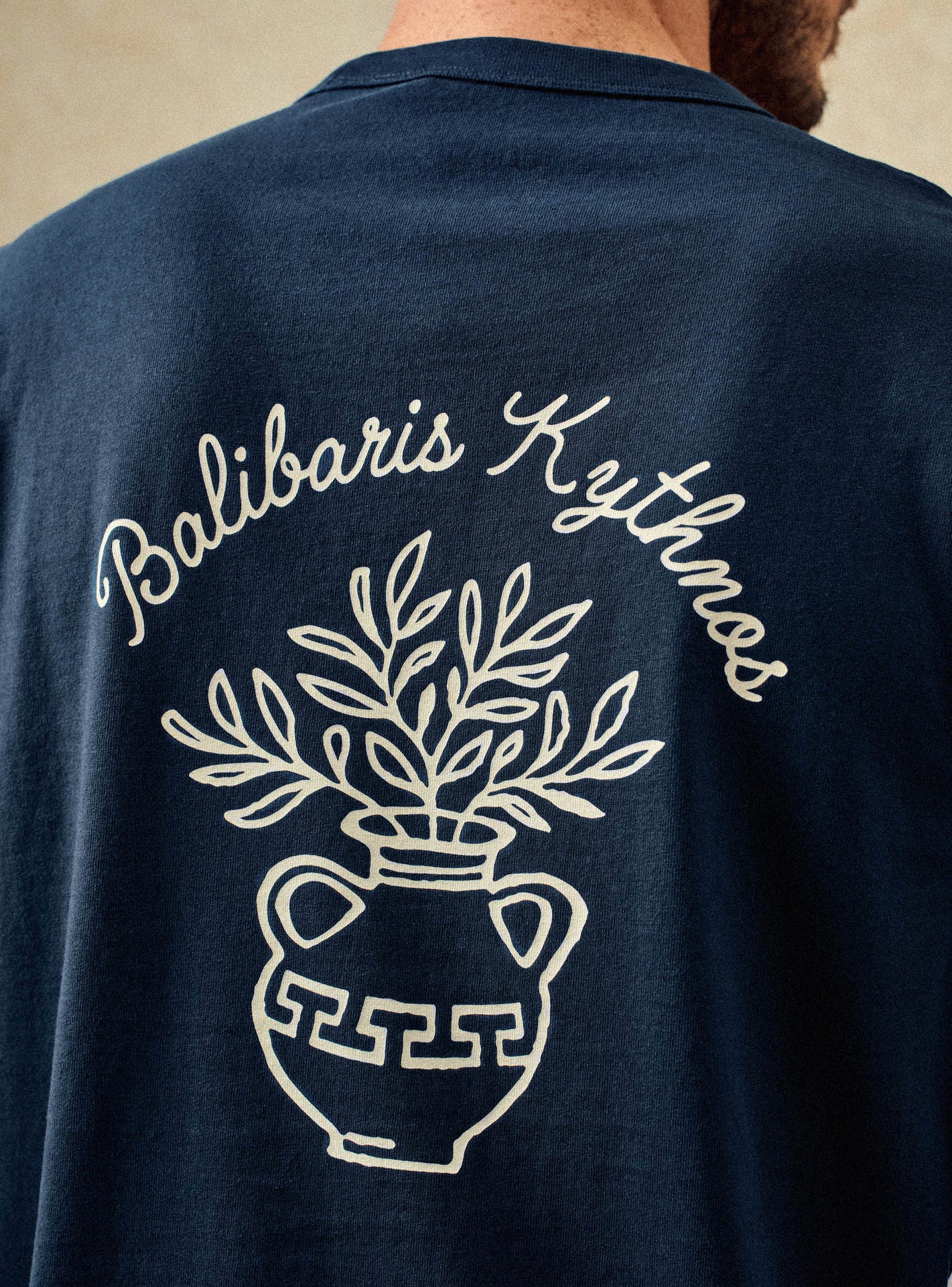 T-shirt en coton Balibaris - Zeus Océan