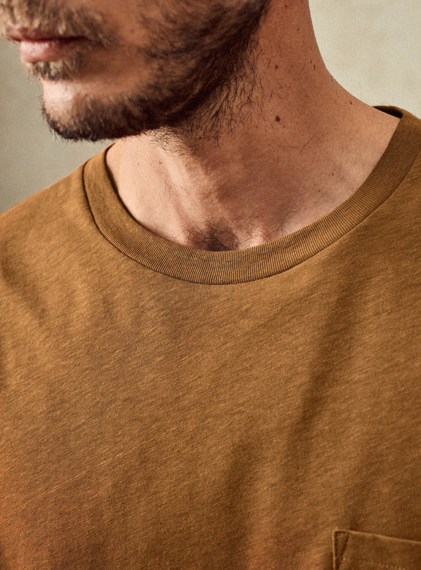 T-shirt en coton Balibaris - Mitch Brun