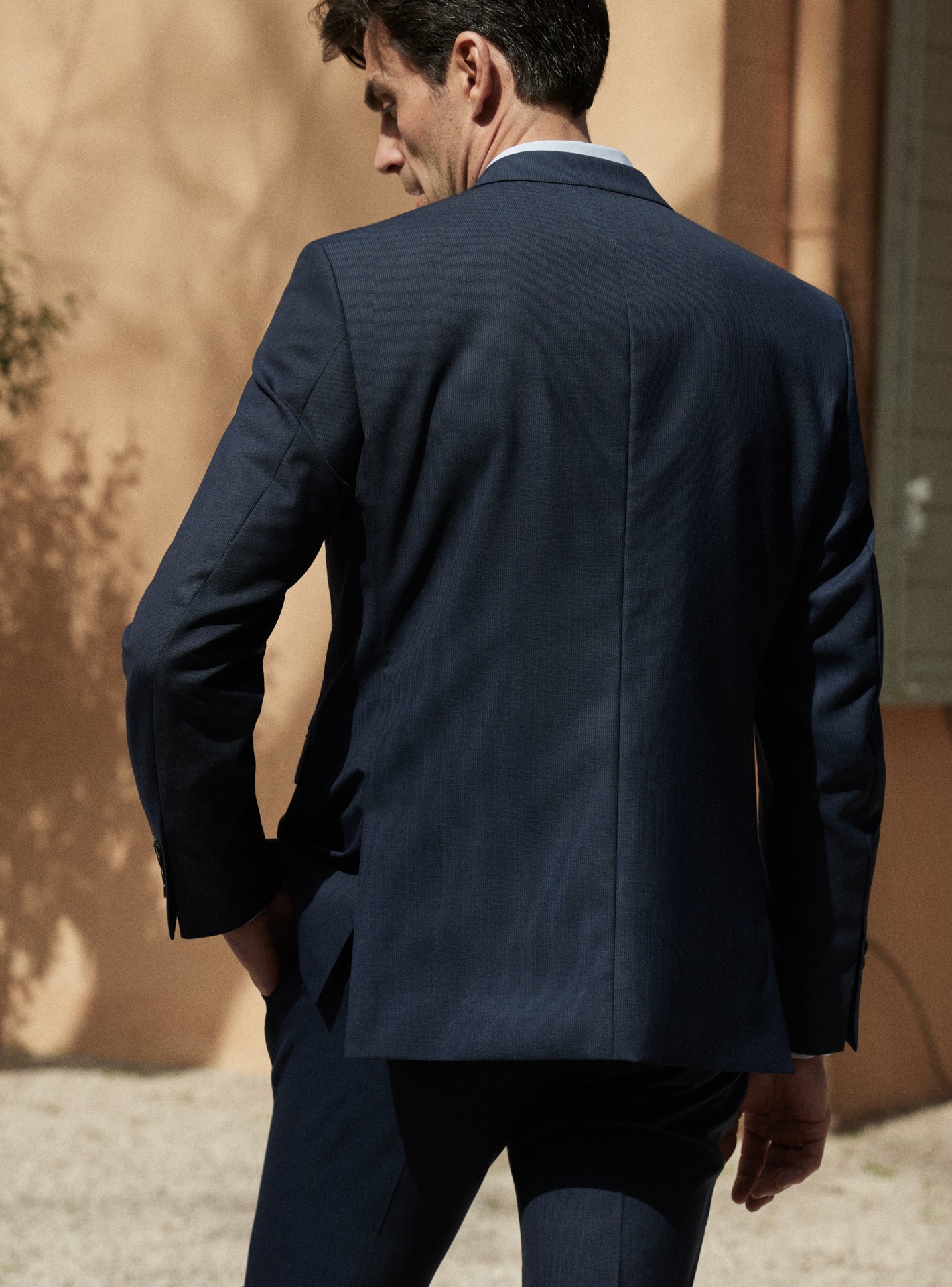 Veste de Costume en laine Jones Navy-2