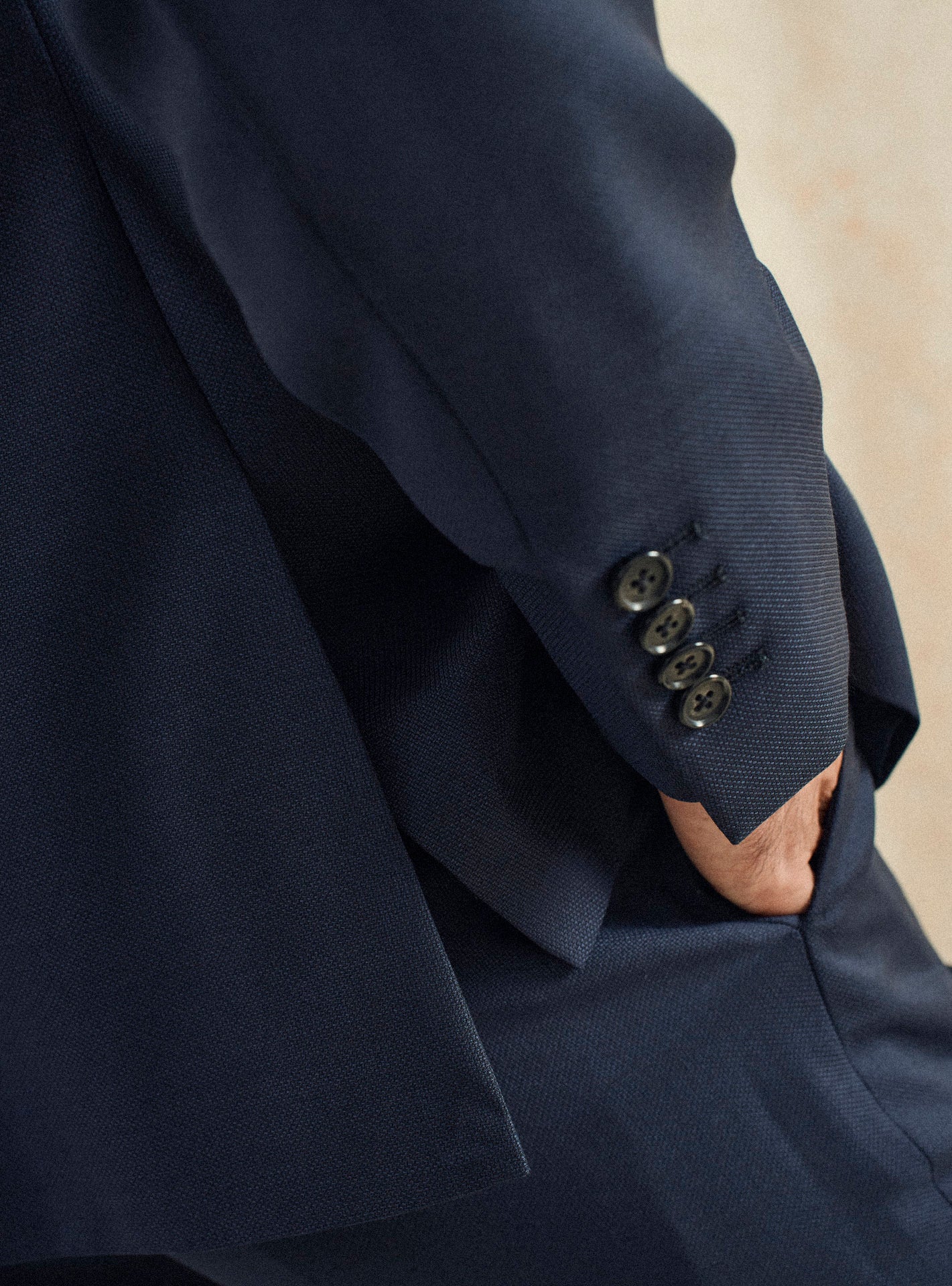 Veste de costume Jones Navy