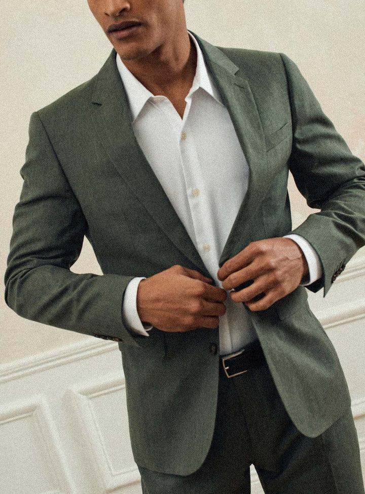 Veste de costume Jones Khaki