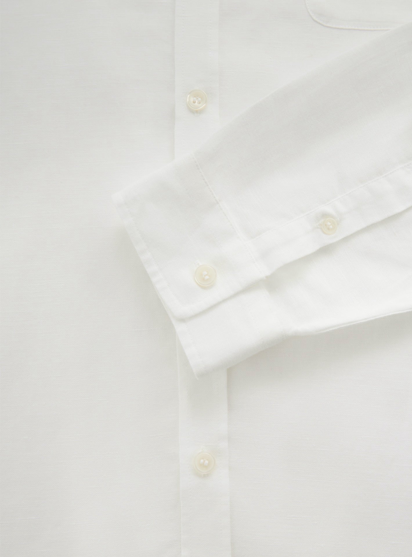 Chemise blanc Balibaris - en lin Willis - Packshot