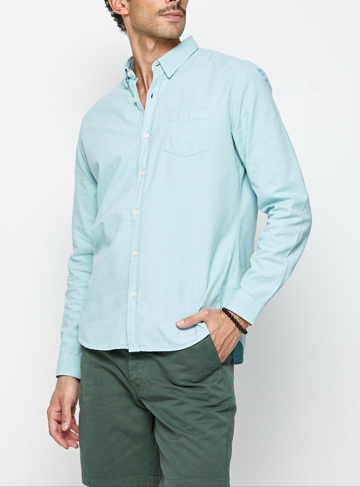 Chemise Soho Bleu Iced - Balibaris EU